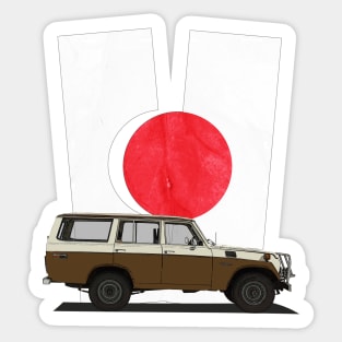 FJ55 - Land Cruizer 4 door Sticker